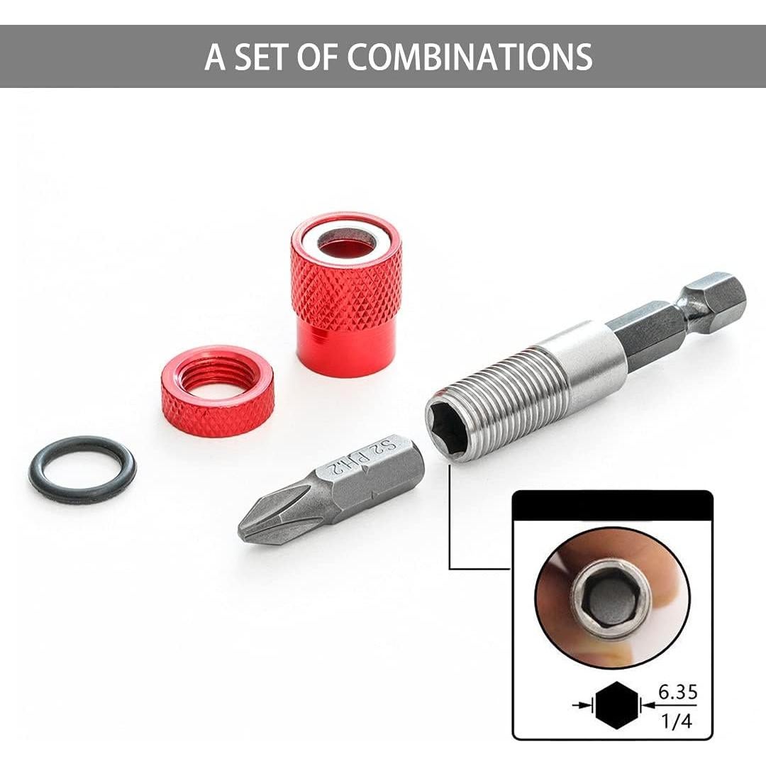 2 Soportes de Punta Destornillador Ajustable Saipe PH2