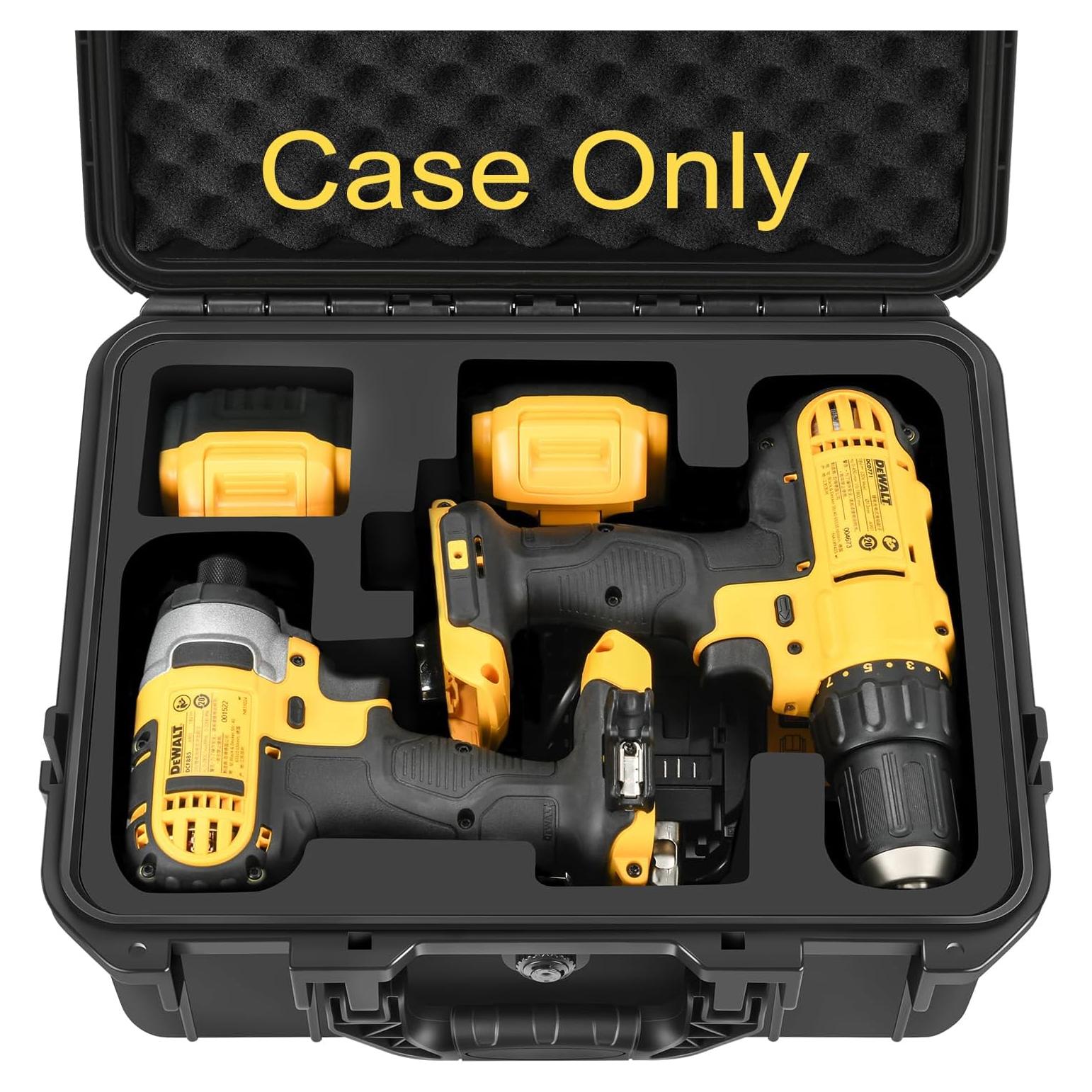 Estuche Duro Dewalt para Taladro y Atornillador 20V