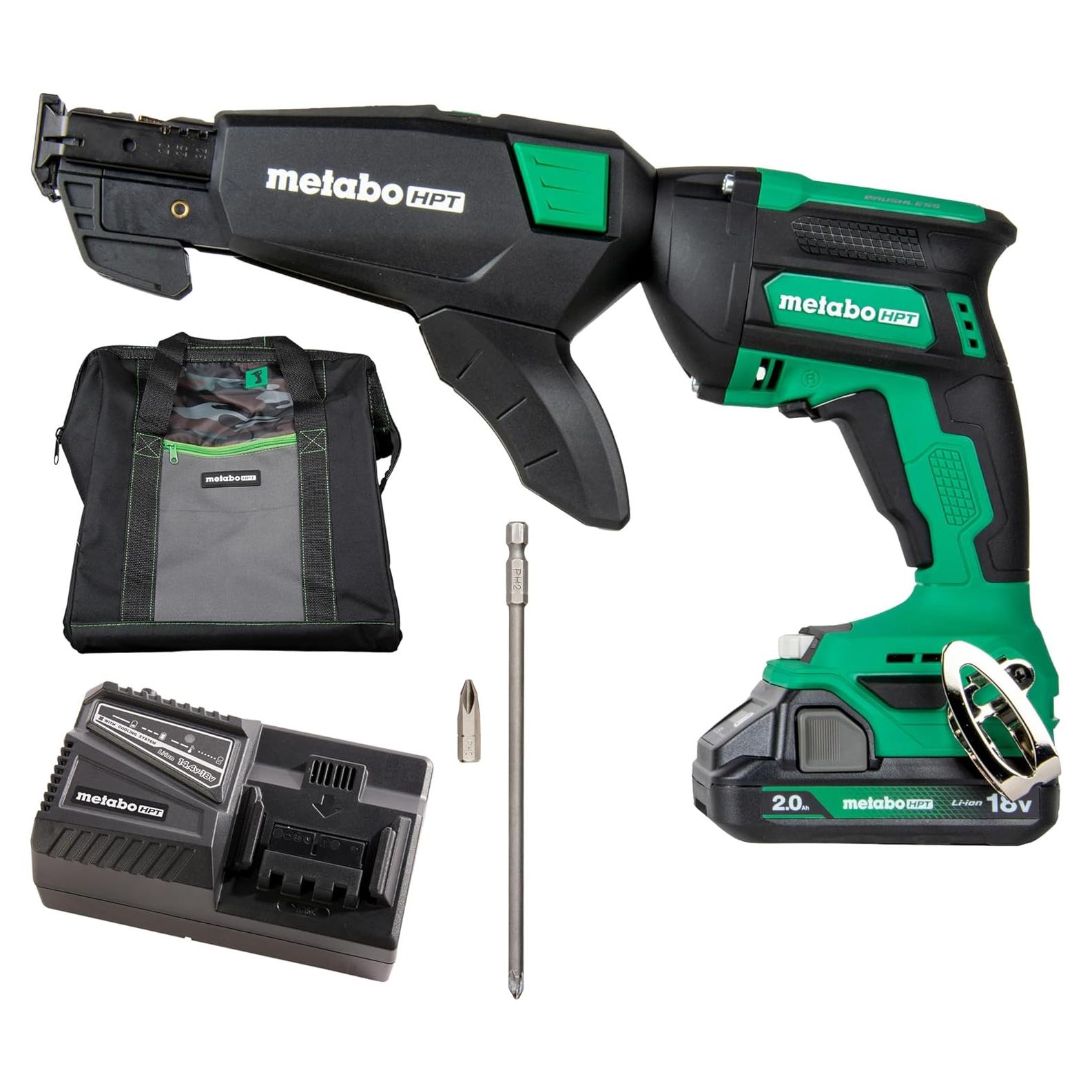 Atornillador de Placas de Yeso Inalámbrico Metabo HPT 18V