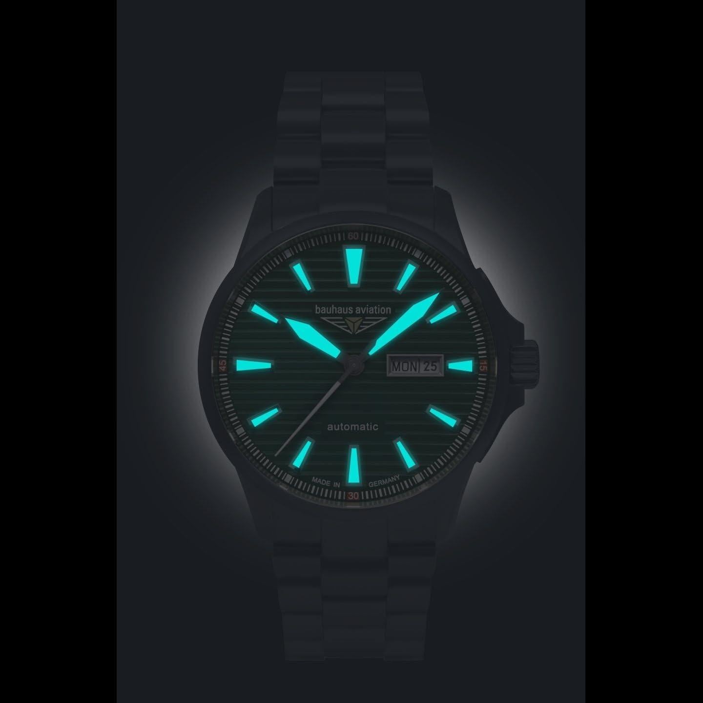 Reloj Automático Piloto Bauhaus 2862M-4AT Titanio Hombre