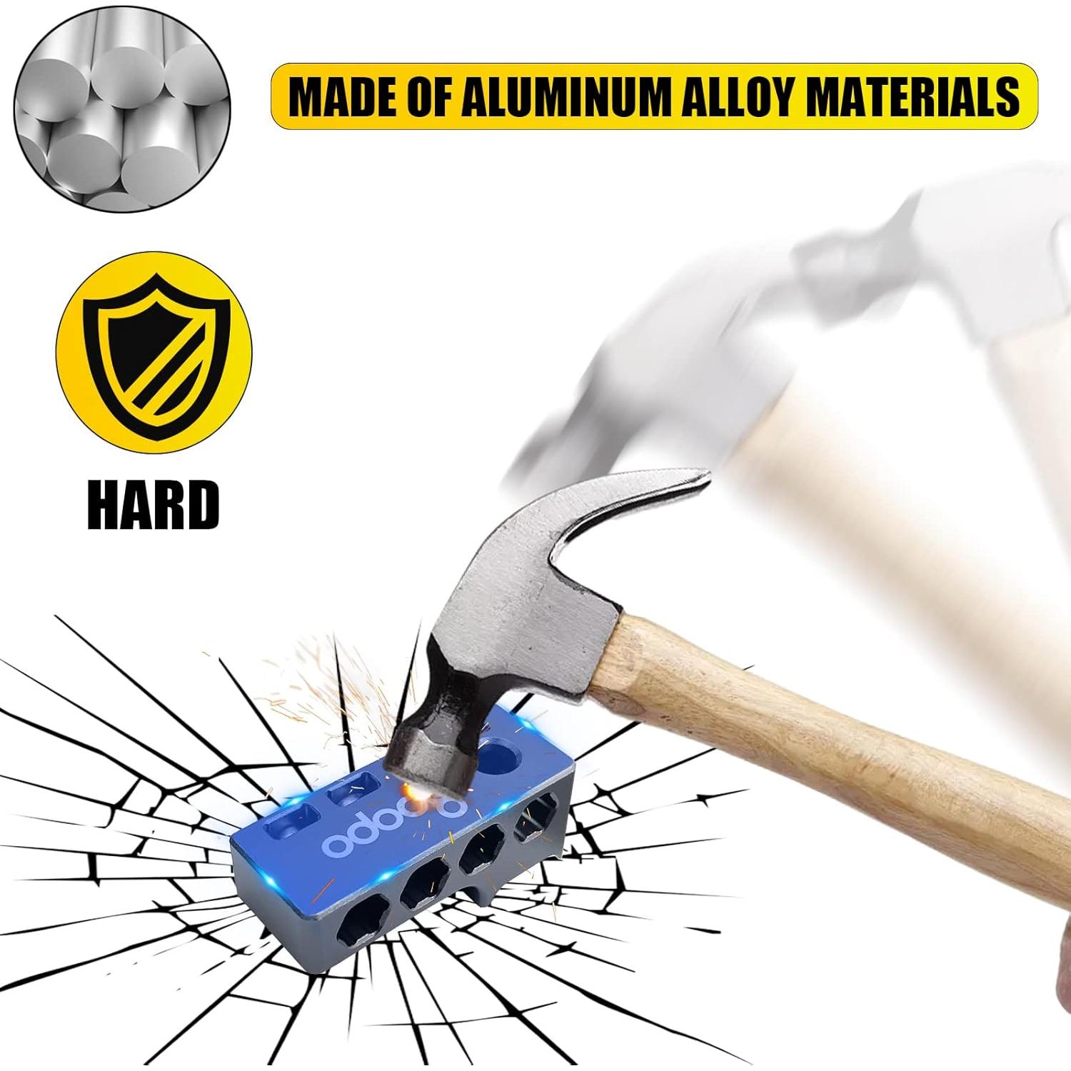 Soporte de Bits de Aluminio BPOPO para Taladro Dewalt 1/4"