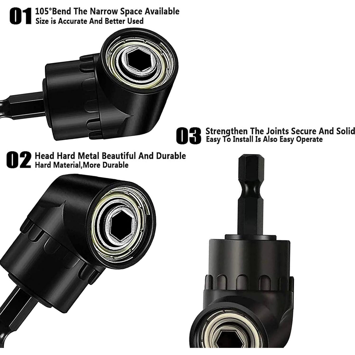 Juego de Adaptadores de Enchufe Flexible Fruholt 360°