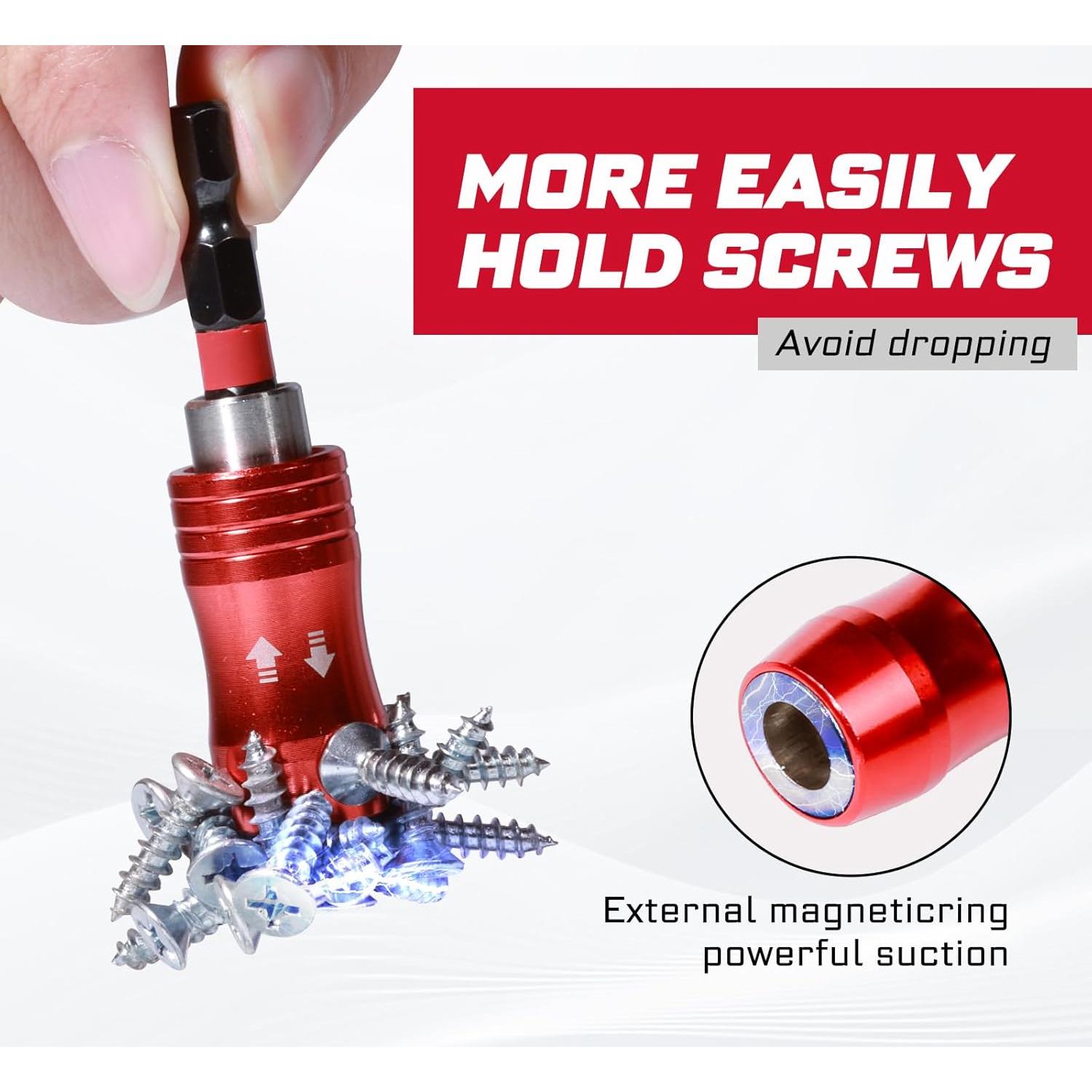 Soporte de Punta de Destornillador GEINXURN 65 mm 10 Piezas