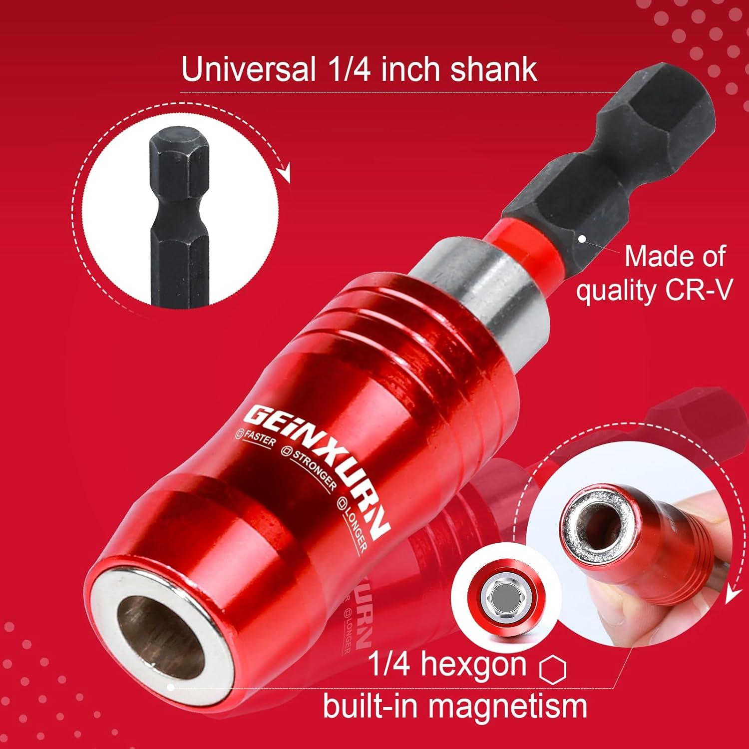 Soporte de Punta de Destornillador GEINXURN 65 mm 10 Piezas