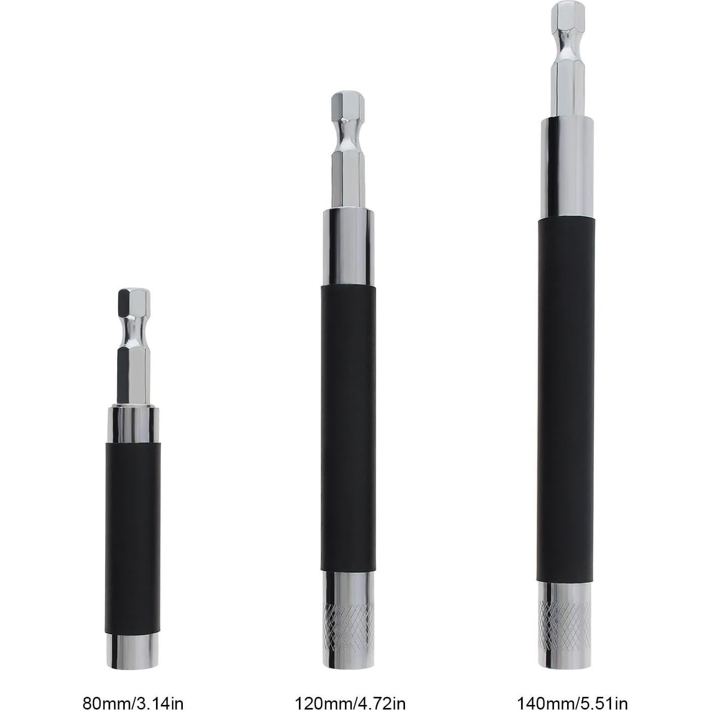 Juego de 3 Adaptadores de Broca Magnéticos ChgImposs