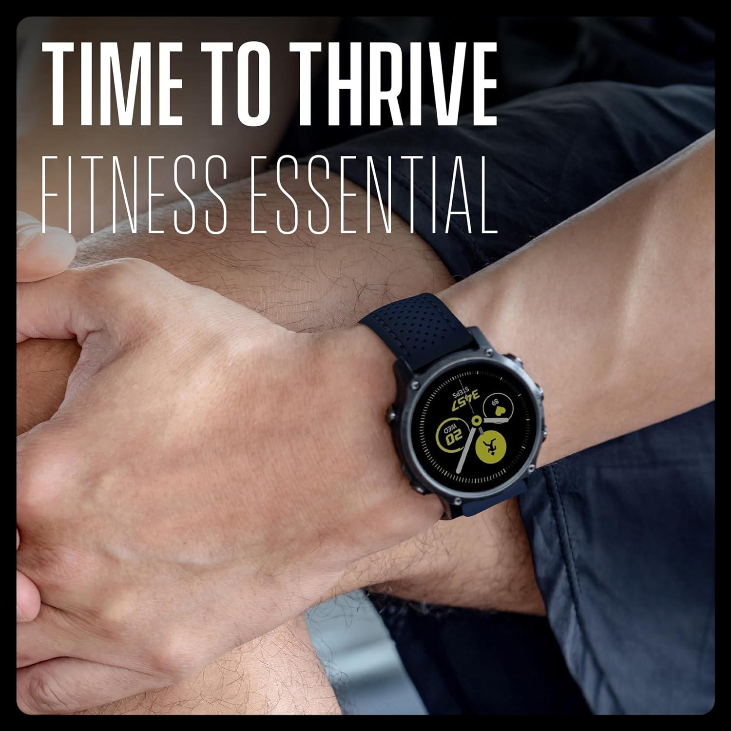 Banda de Reloj Deportiva ALPINE 22mm Silicona Impermeable