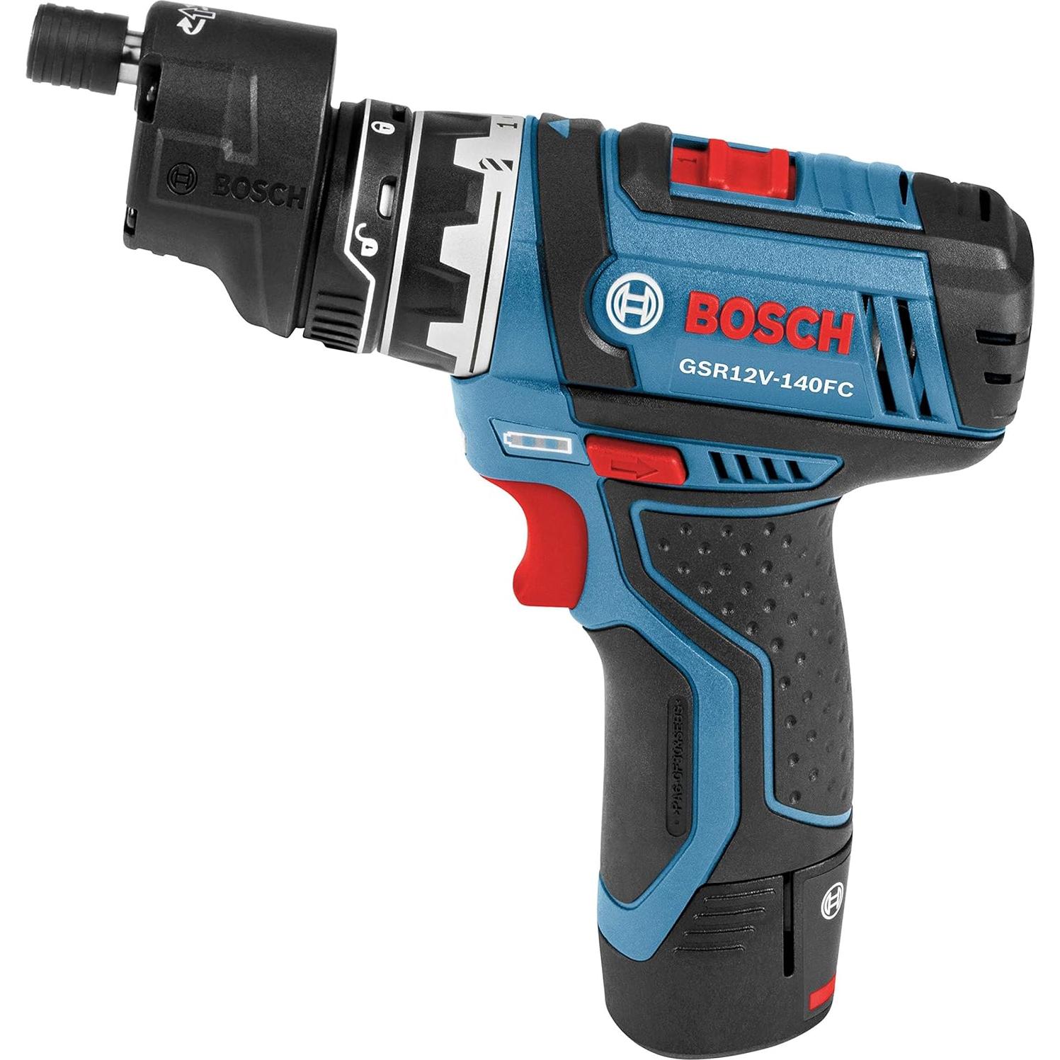 Taladro Atornillador BOSCH GSR12V-140FCB22 12V Flexiclick 5-en-1