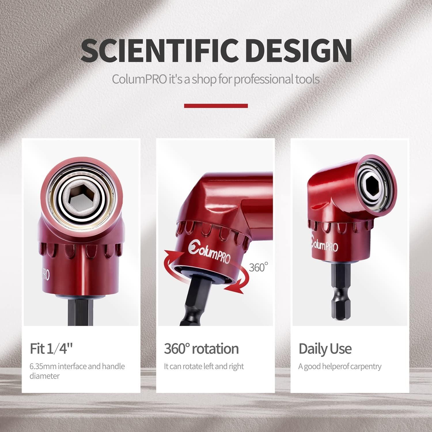 Adaptador de Conductor ColumPRO 1/4" 105° Magnético 2PCS