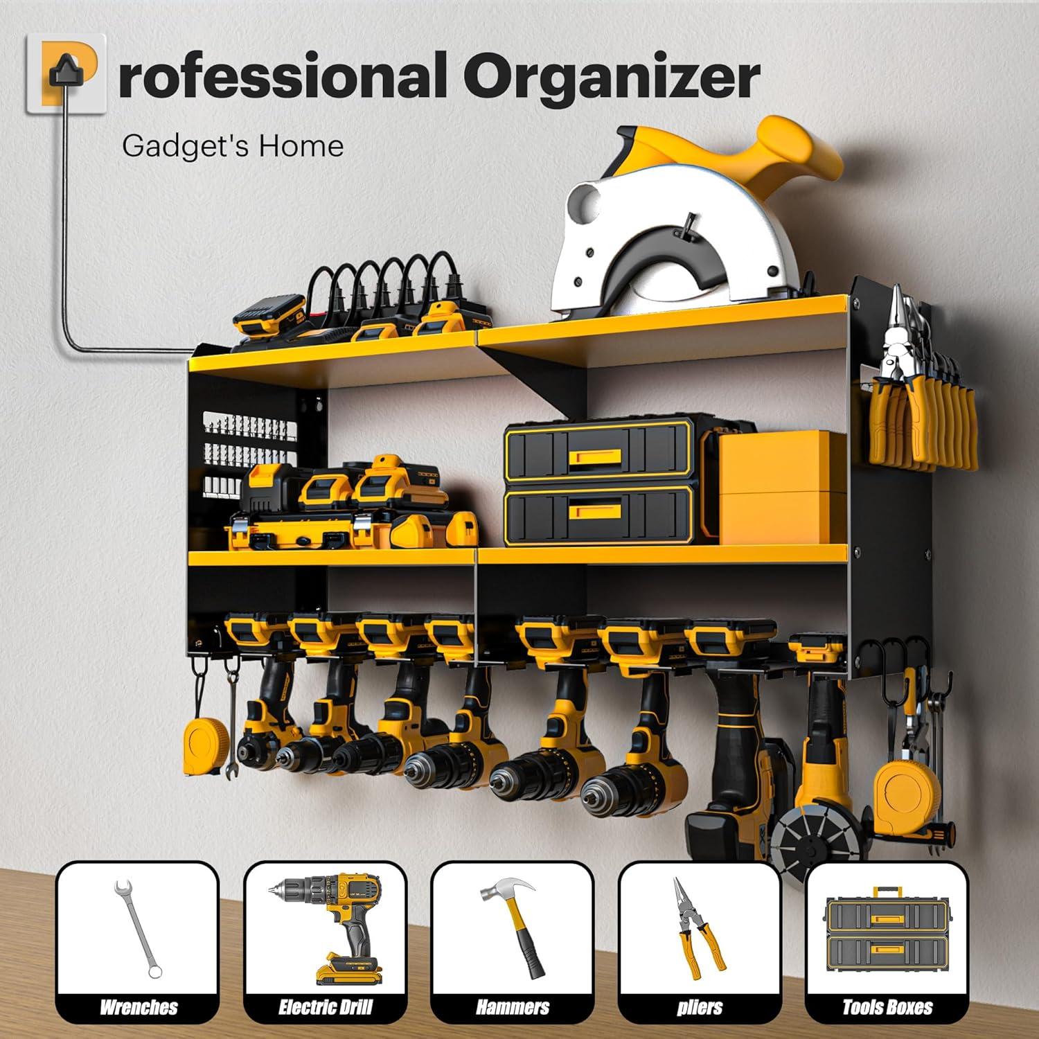 Organizador de Herramientas Spampur 8 Espacios Carga 45kg