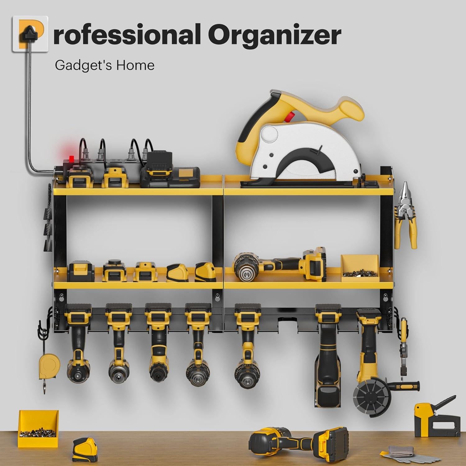 Organizador de Herramientas Spampur 8 Espacios Carga 45kg