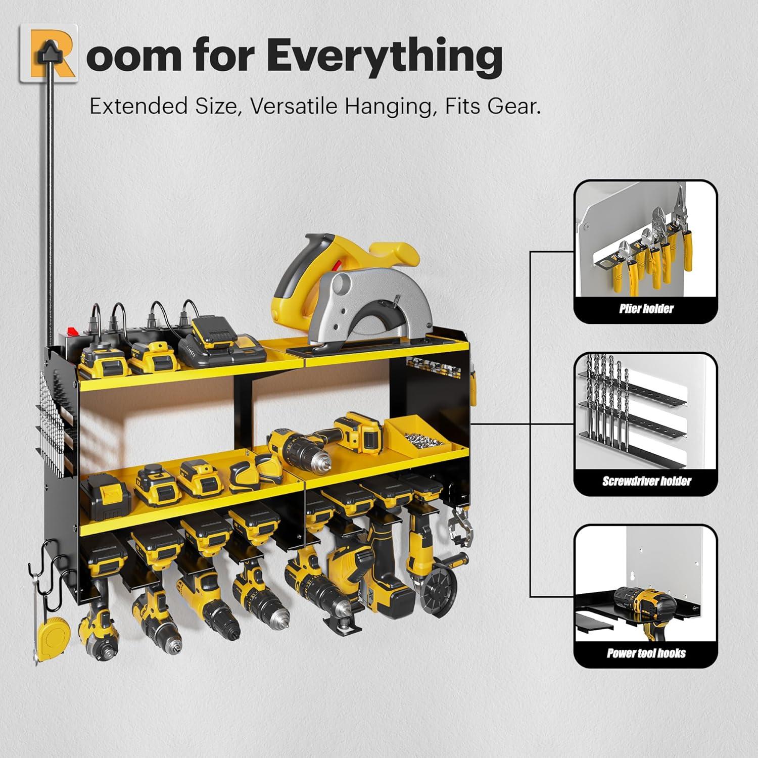 Organizador de Herramientas Spampur 8 Espacios Carga 45kg