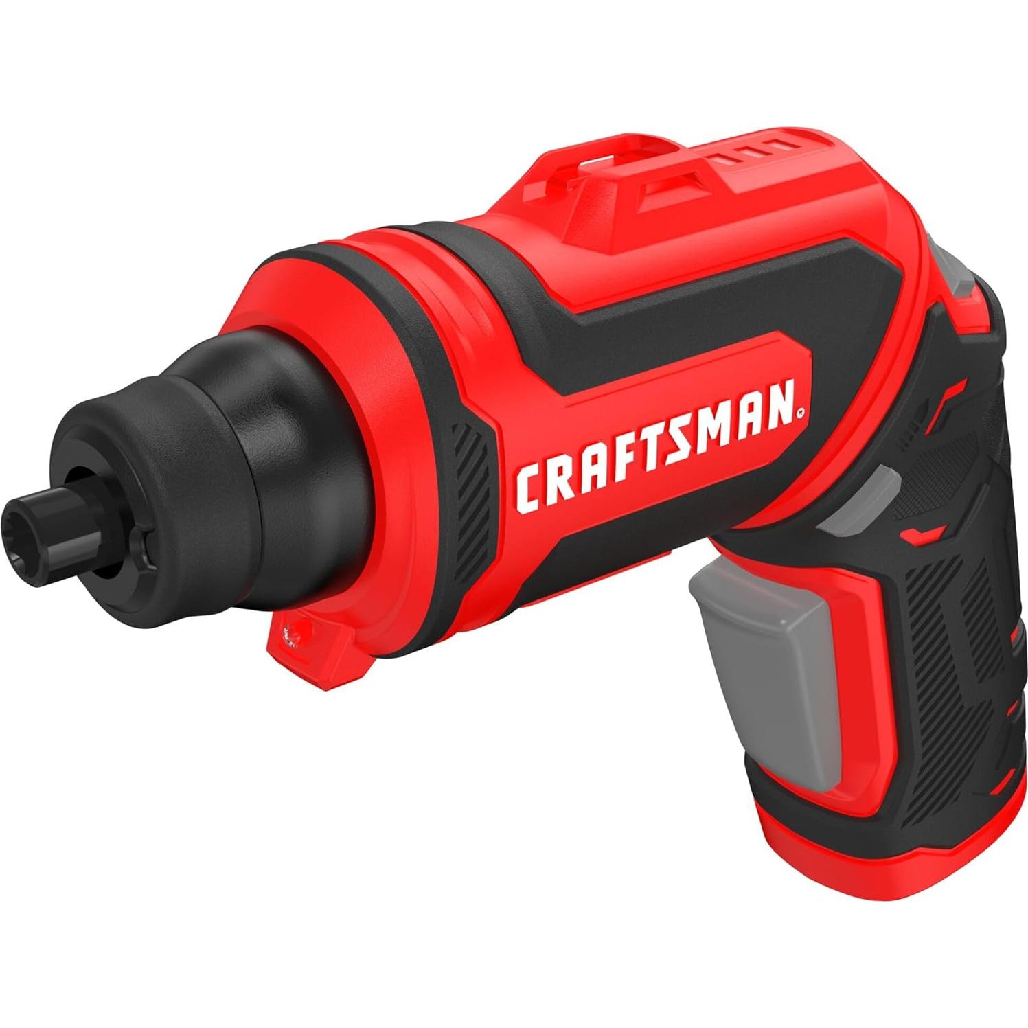 Destornillador Inalámbrico Craftsman 4V con Cargador USB y Kit