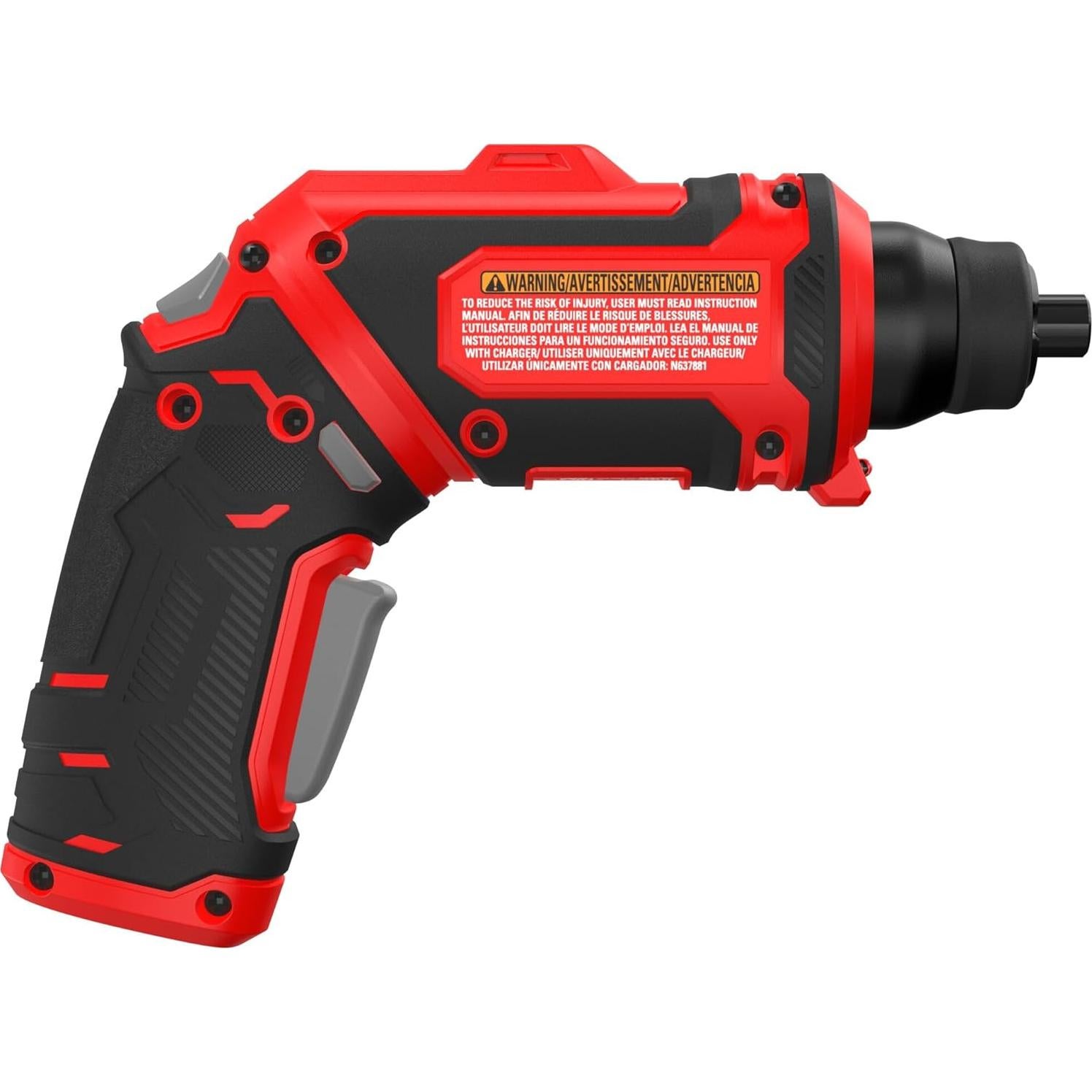 Destornillador Inalámbrico Craftsman 4V con Cargador USB y Kit