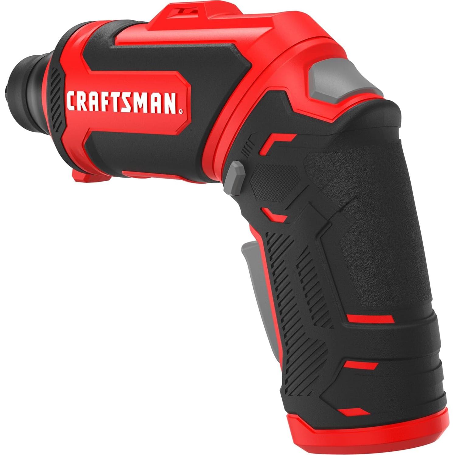 Destornillador Inalámbrico Craftsman 4V con Cargador USB y Kit