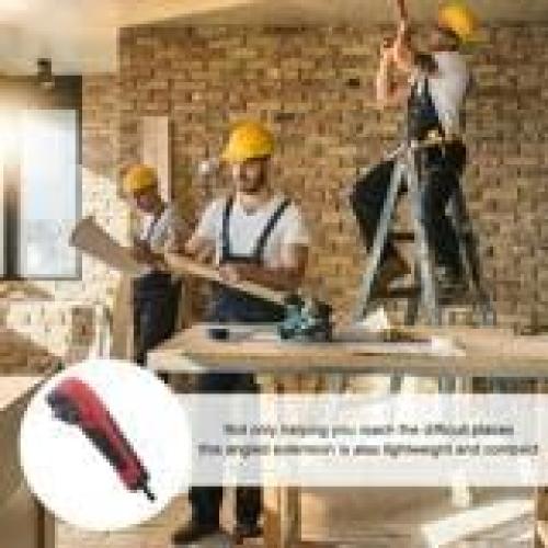 Adaptador de Taladro Tookie 90° Mango ABS 2 Pcs