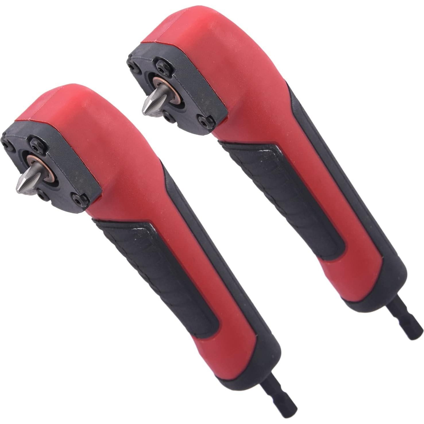 Adaptador de Taladro Tookie 90° Mango ABS 2 Pcs