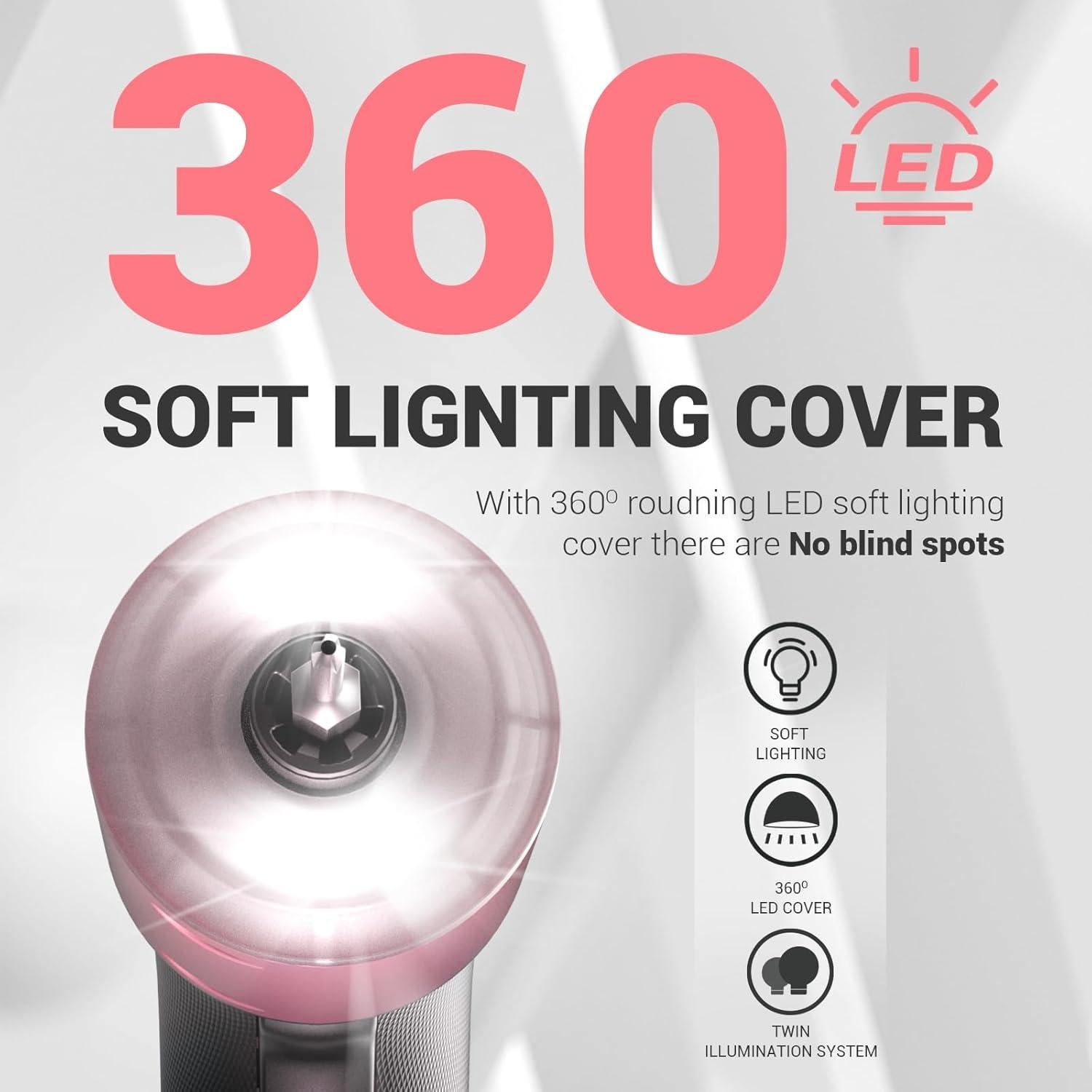 Destornillador Eléctrico DCA 4V Rosa 5N.m 18 Puntas USB-C