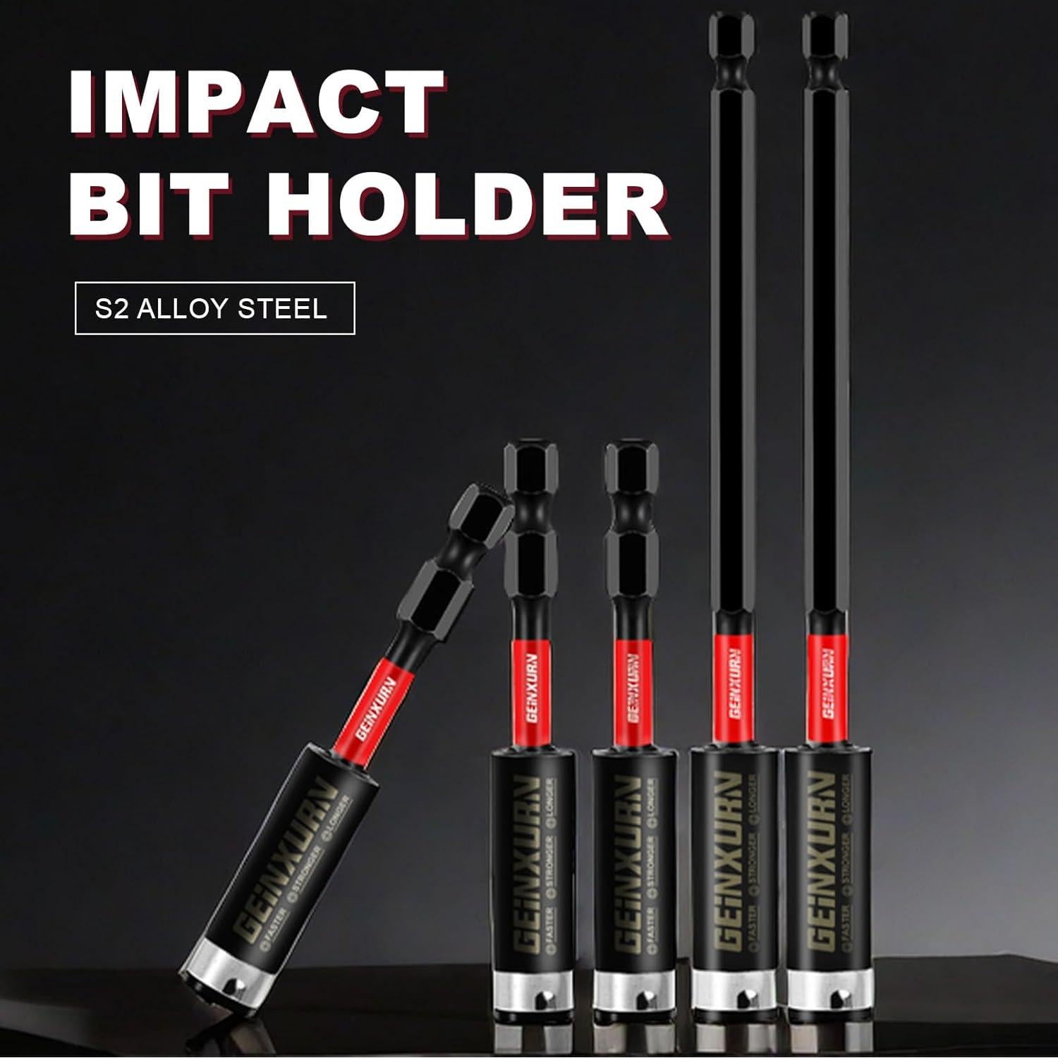 Soporte de Bit GEINXURN 4PCS Acero Aleado 3 y 6 Pulgadas