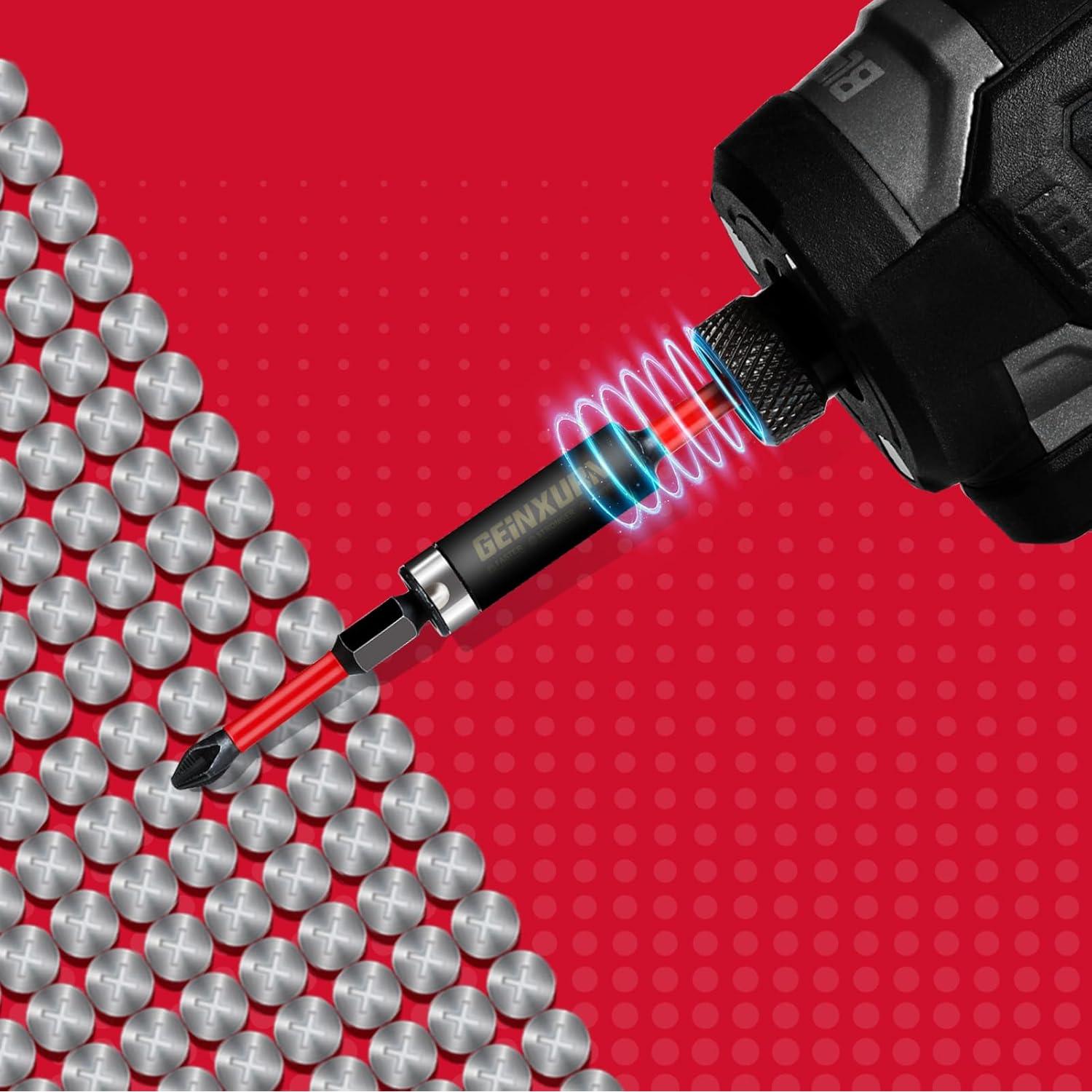 Soporte de Bit GEINXURN 4PCS Acero Aleado 3 y 6 Pulgadas