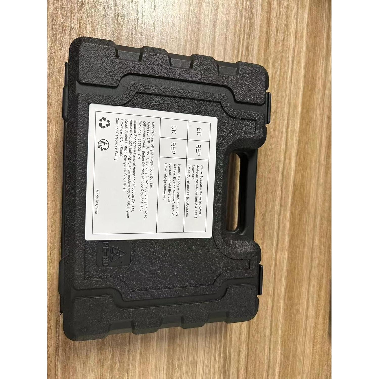 Destornillador Inalámbrico MQFORU 3.6V 47 en 1 con Luz LED