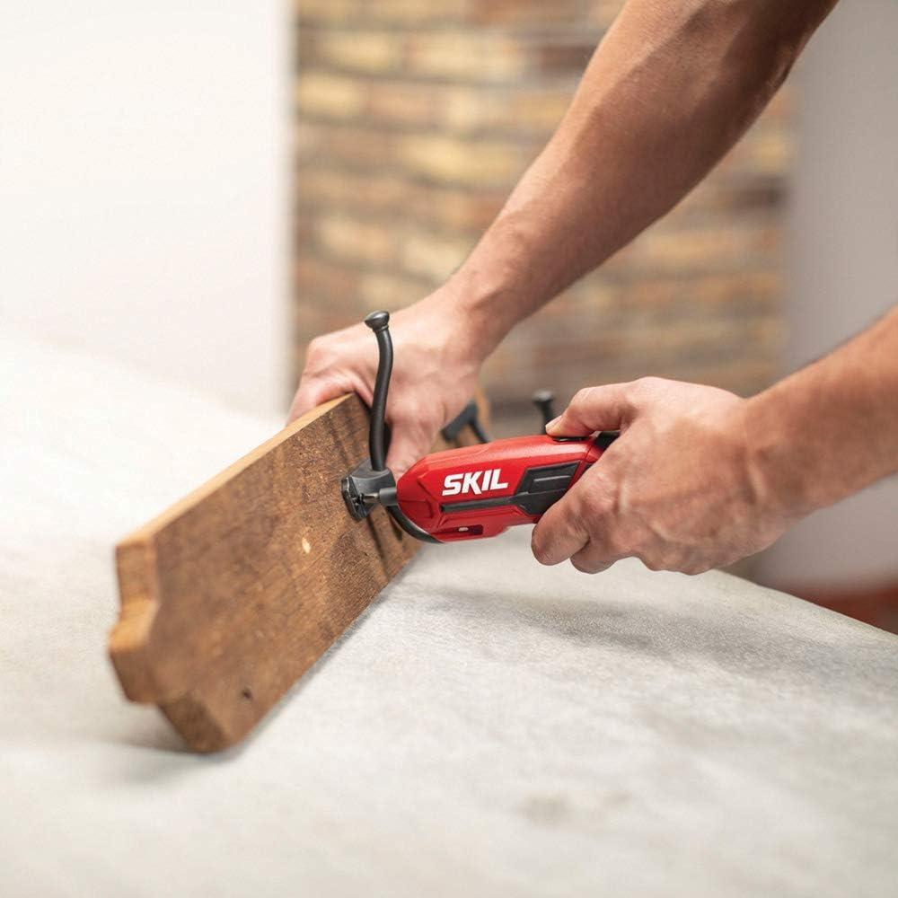 Destornillador Inalámbrico SKIL 4V Mango Pivotante 9 Piezas