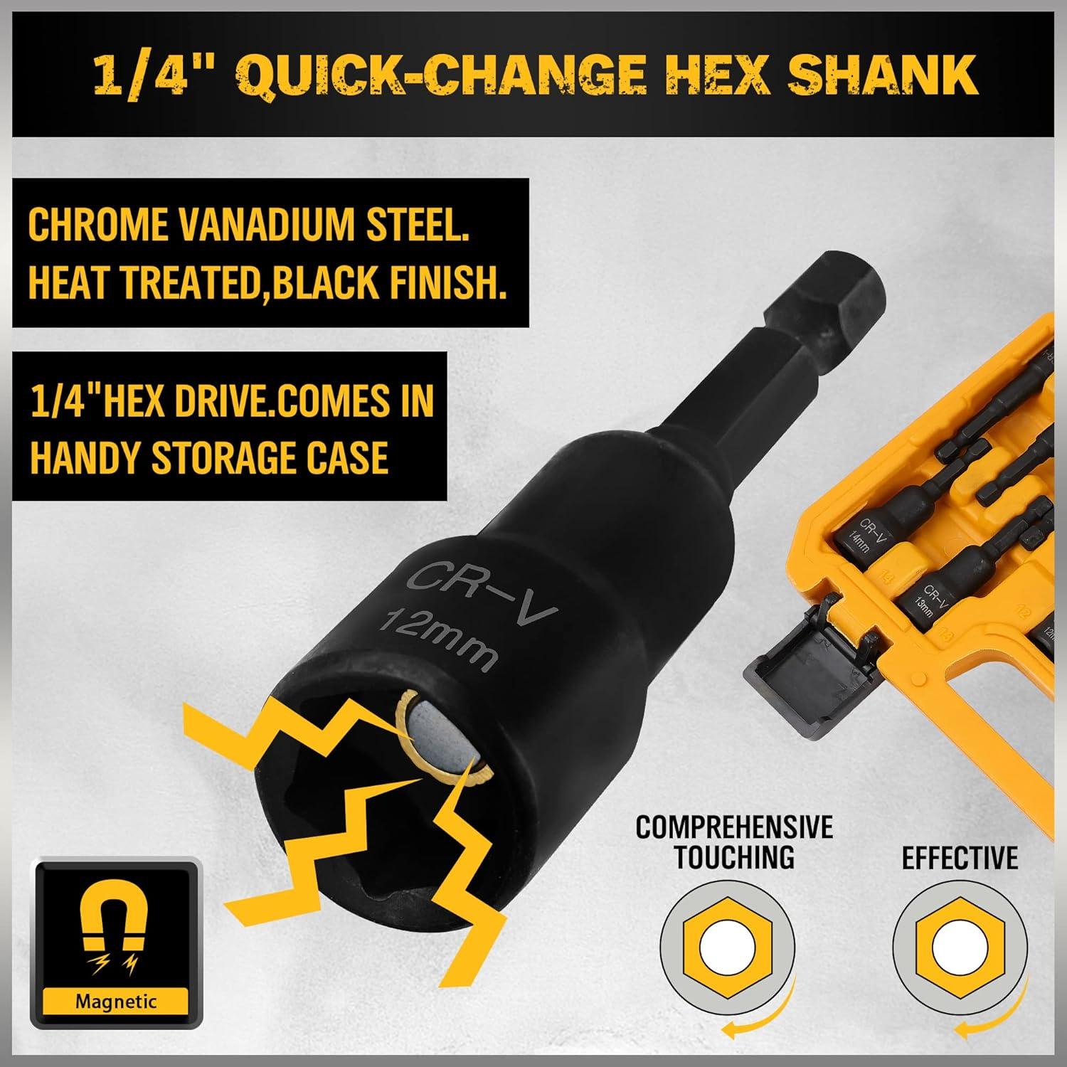 Juego de 47 Piezas Destornillador Magnético ELEAD - Acero CR-V