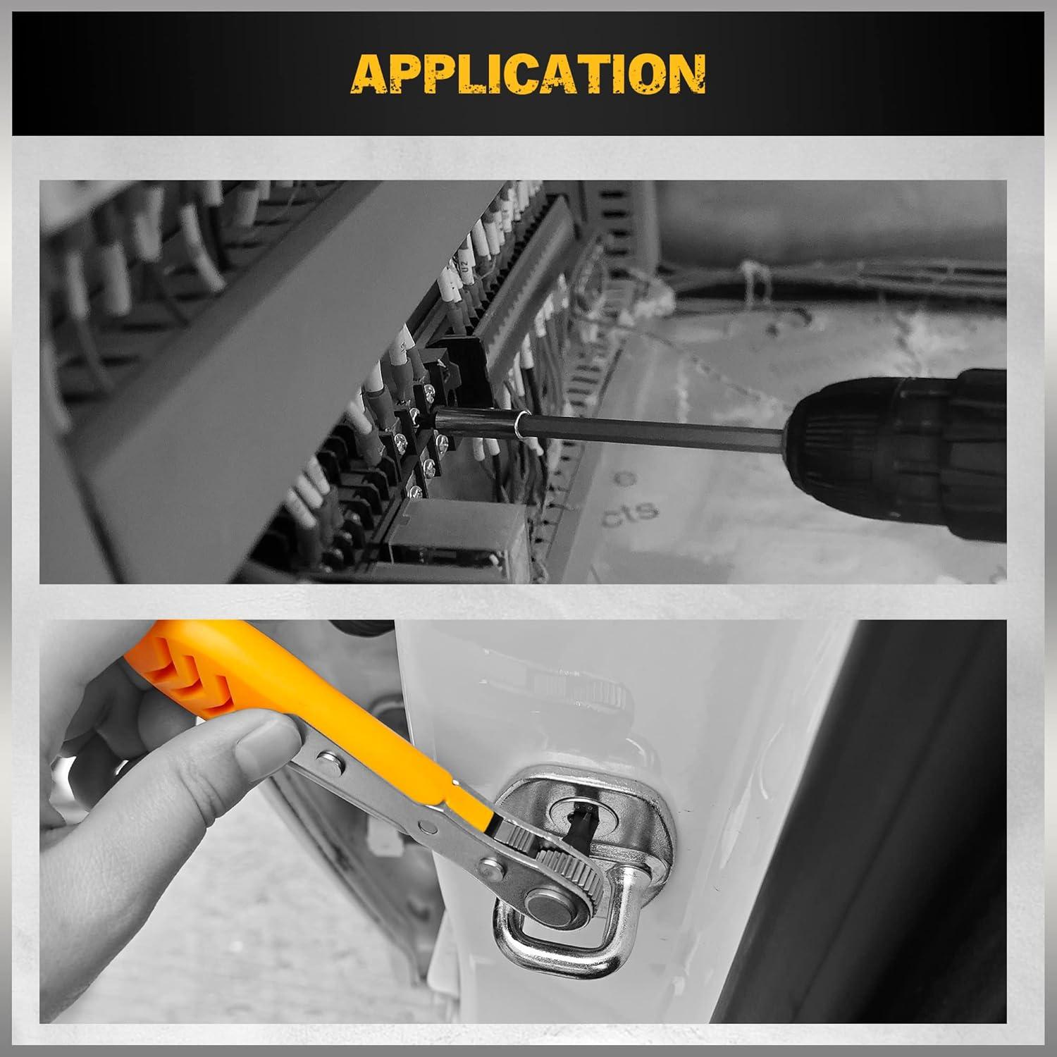 Juego de 47 Piezas Destornillador Magnético ELEAD - Acero CR-V