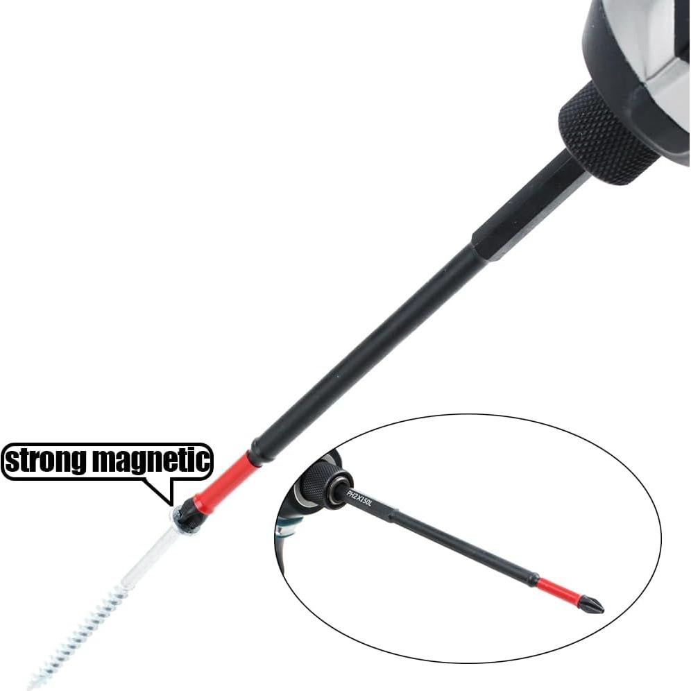 Juego de Puntas de Destornillador AUTOTOOLHOME 10 Piezas PH2