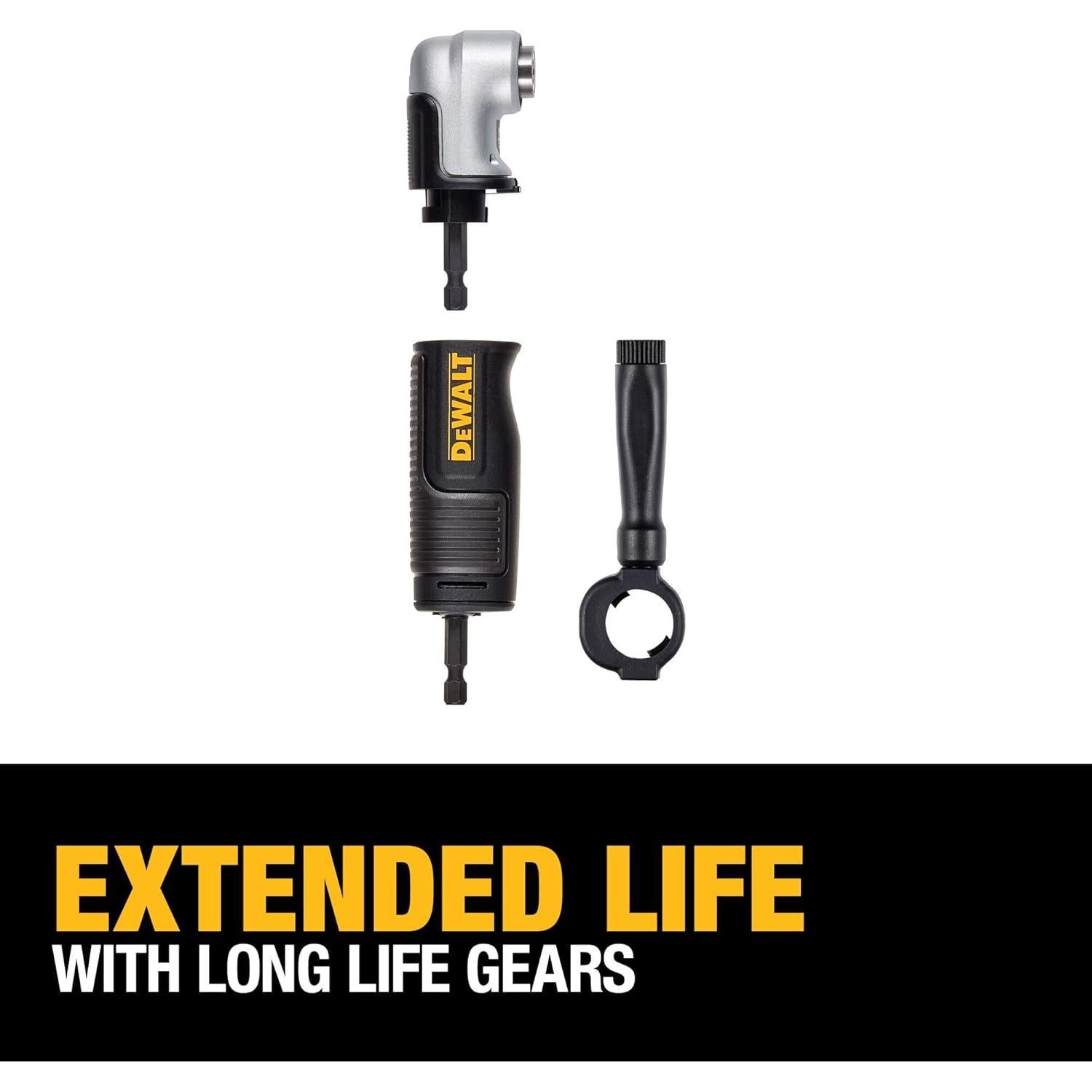 Adaptador de Taladro en Ángulo Derecho DEWALT DWAMRAFT 2 en 1