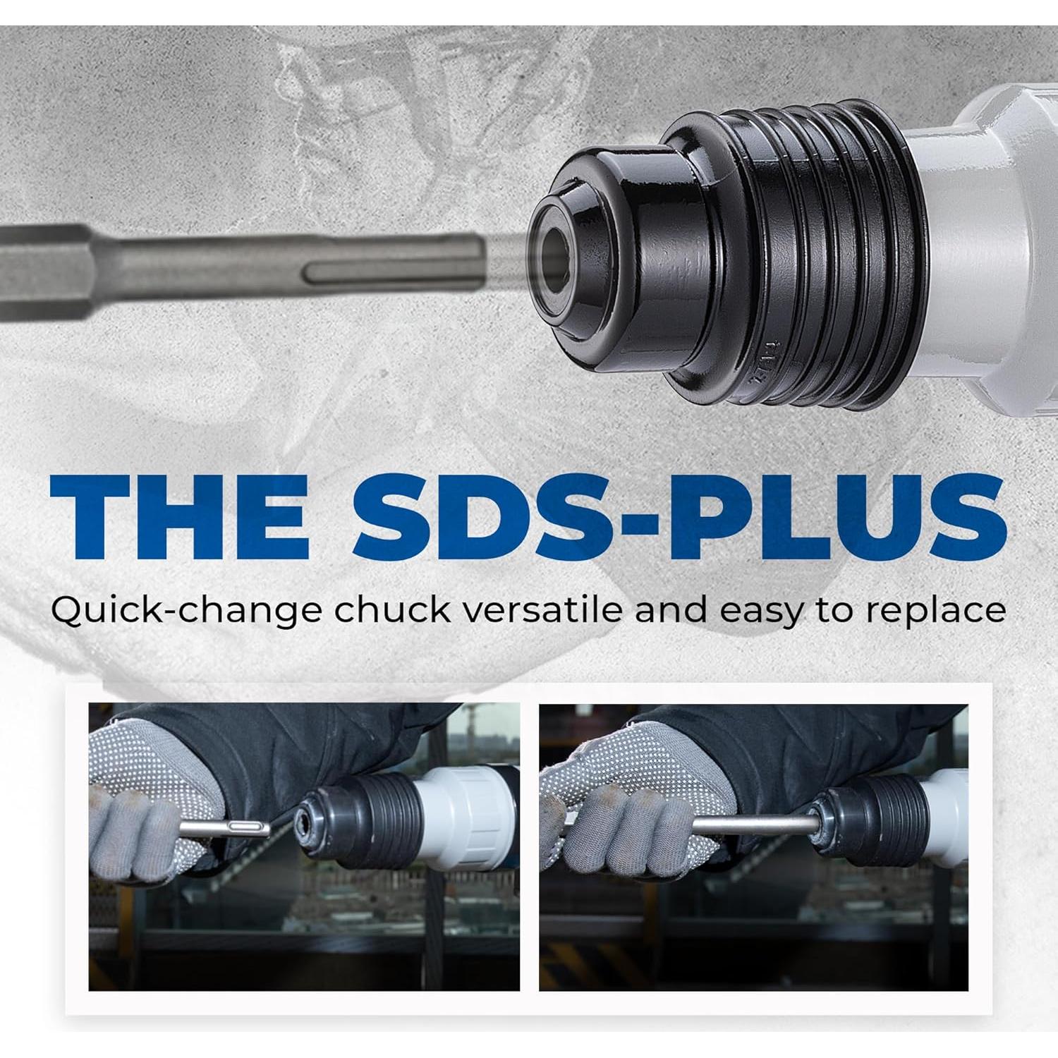 Martillo Perforador Rotativo Dong Cheng 9.2A 1100W SDS-Plus