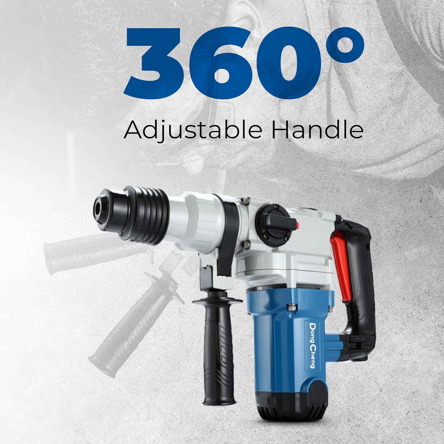 Martillo Perforador Rotativo Dong Cheng 9.2A 1100W SDS-Plus