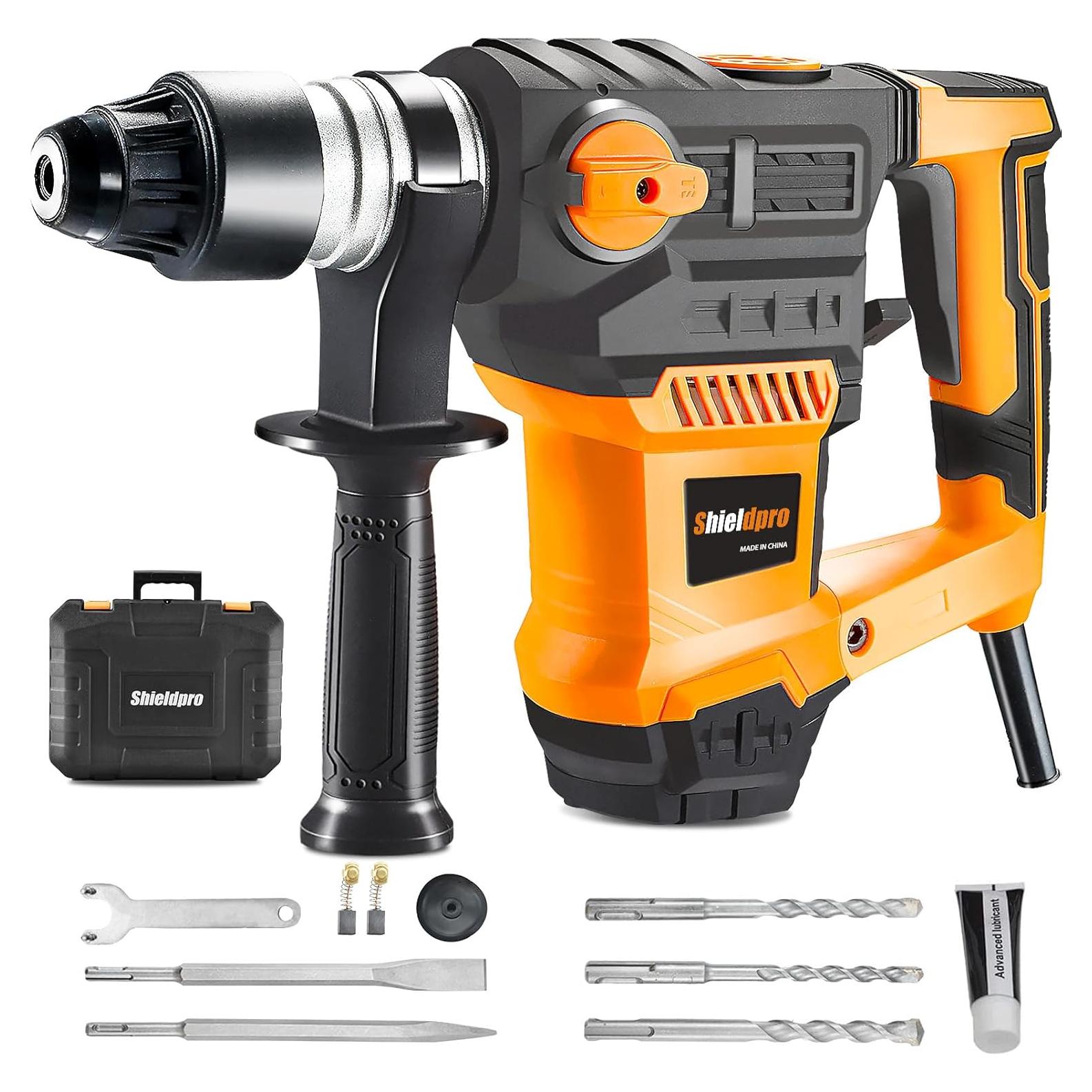 Taladro de Martillo SHIELDPRO 1500W 3 Funciones 7.53kg