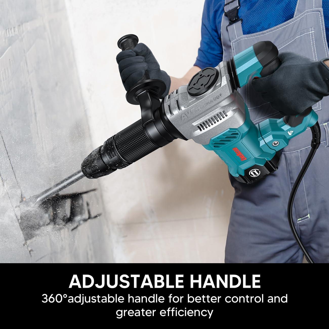 Martillo Demoledor ENEACRO ENDH45 11 Amp Ligero 5.8 kg