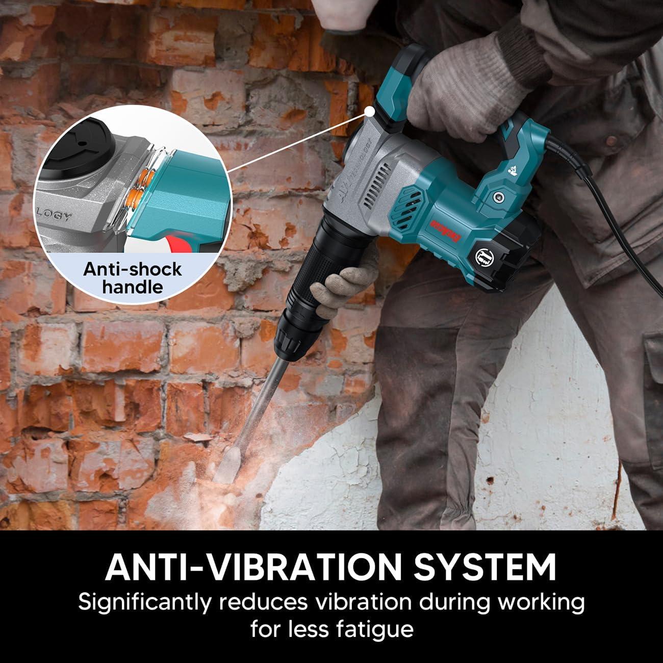 Martillo Demoledor ENEACRO ENDH45 11 Amp Ligero 5.8 kg