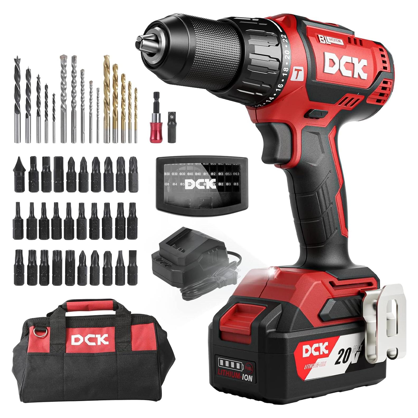 Taladro de Percusión Inalámbrico DCK 20V 600W 4.0Ah