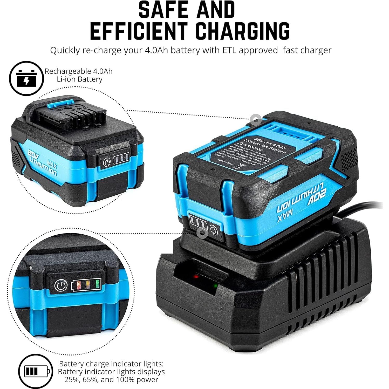 Taladro de Martillo Inalámbrico NEIKO 10882A 20V 6kg