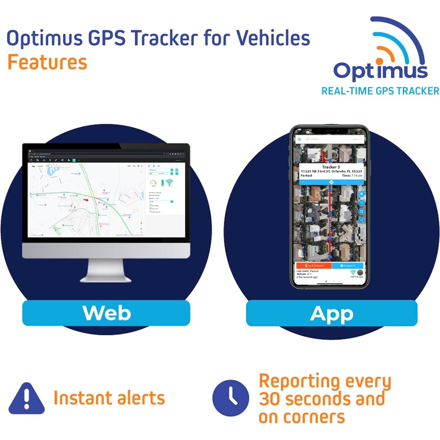 Rastreador GPS por Cable Optimus O3 - Instalación Fácil en Batería