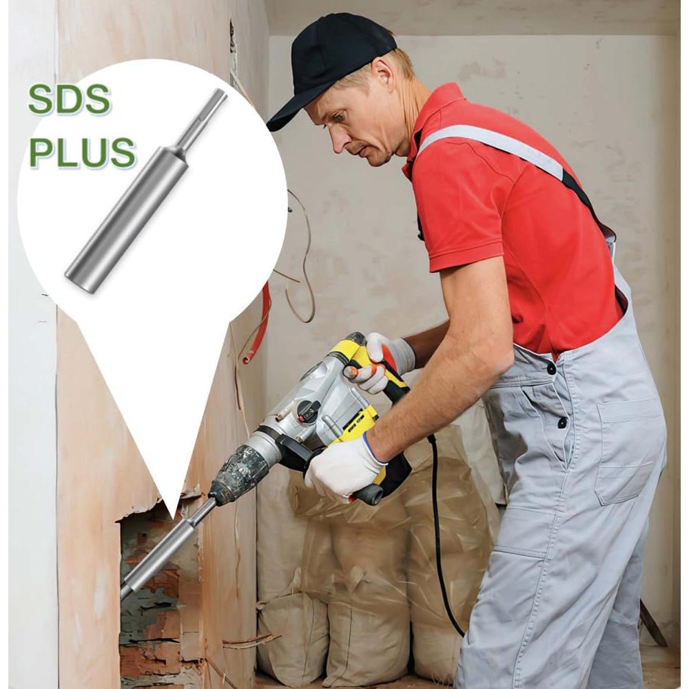 Conductor de Varilla de Tierra Mdkave SDS-Plus 172mm Duradero