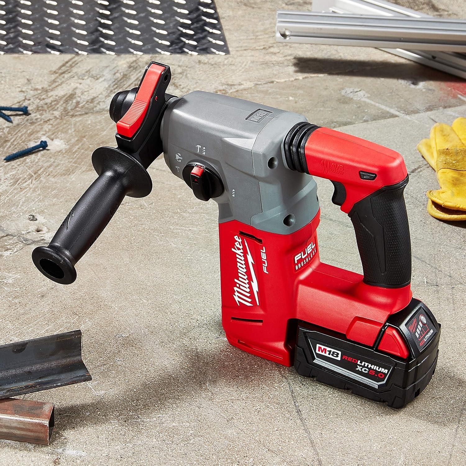 Martillo Rotativo Inalámbrico Milwaukee 2712-20 18V SDS Plus