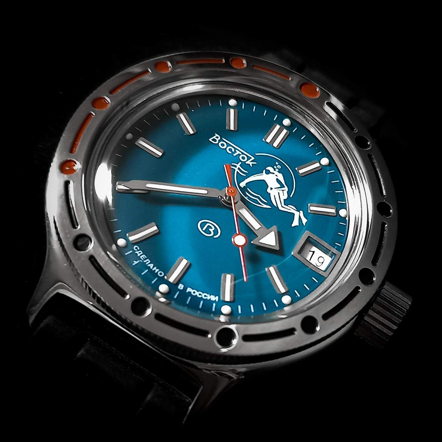 Reloj Automático de Buceo Vostok Amphibia 420059 40mm