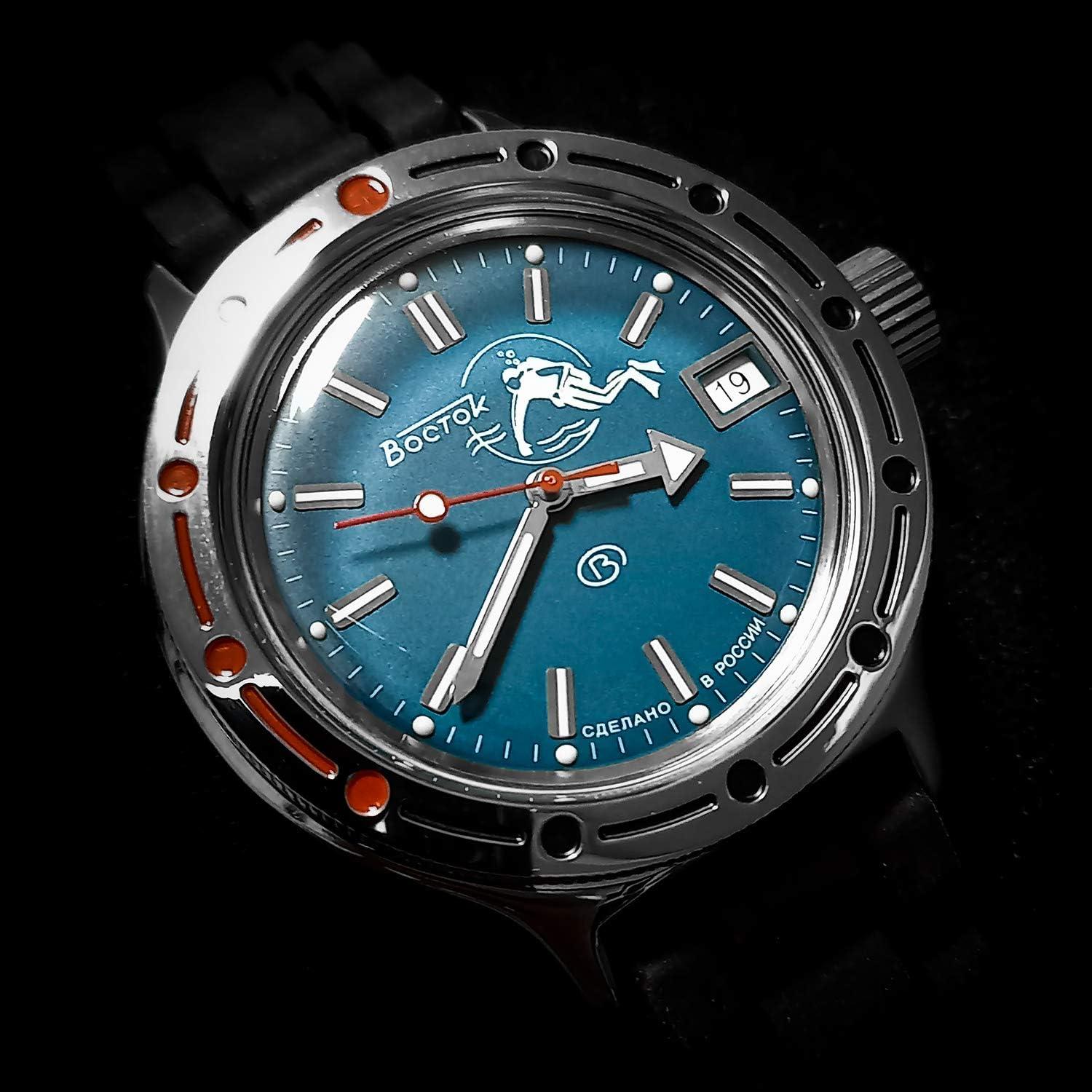 Reloj Automático de Buceo Vostok Amphibia 420059 40mm