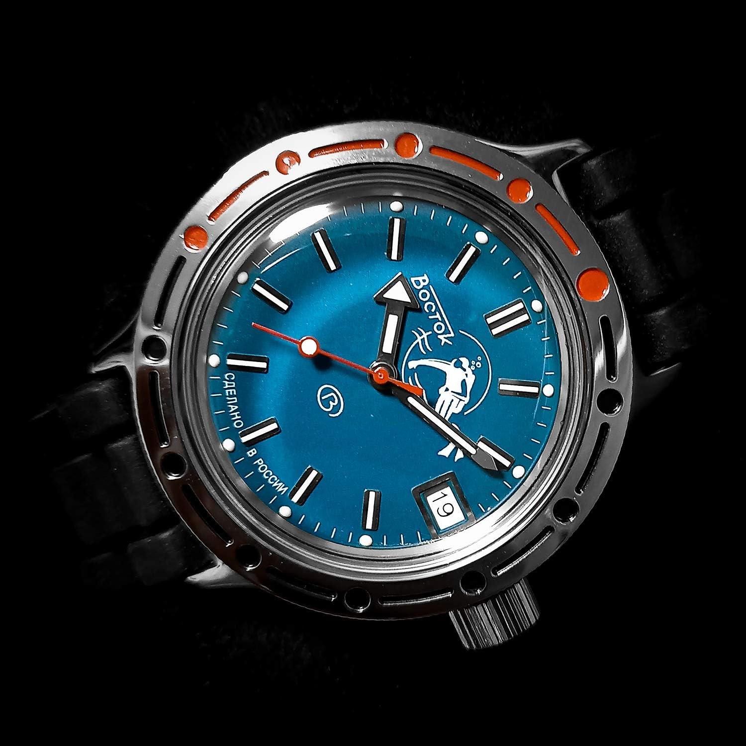 Reloj Automático de Buceo Vostok Amphibia 420059 40mm