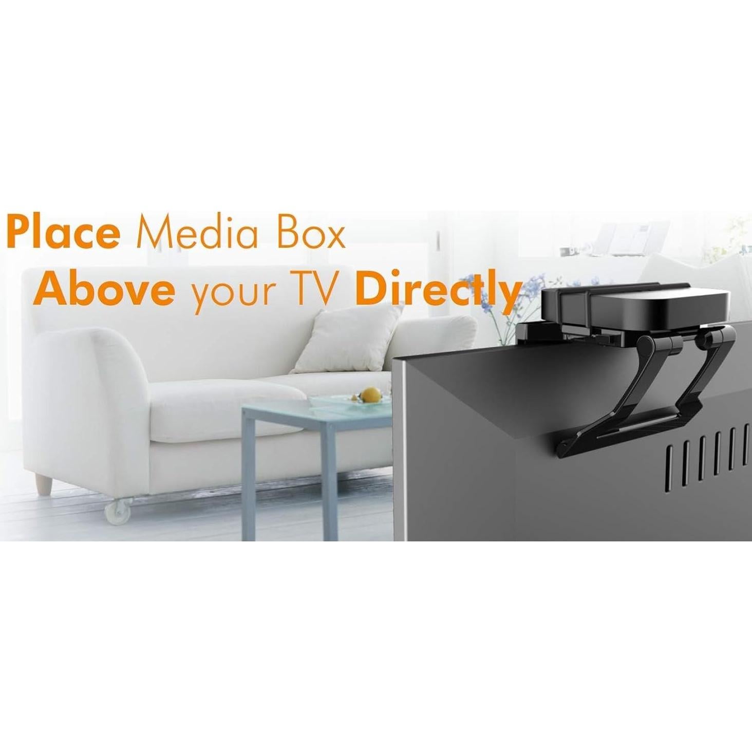 Mount Plus Soporte TV Ajustable para Dispositivos de Streaming