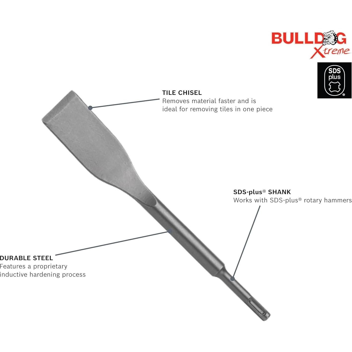 Cincel para Azulejos Bosch HS1465 38mm x 250mm SDS-Plus