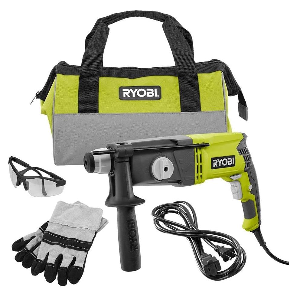 Taladro Perforador Rotatorio RYOBI SDS65SB 6.5A Verde