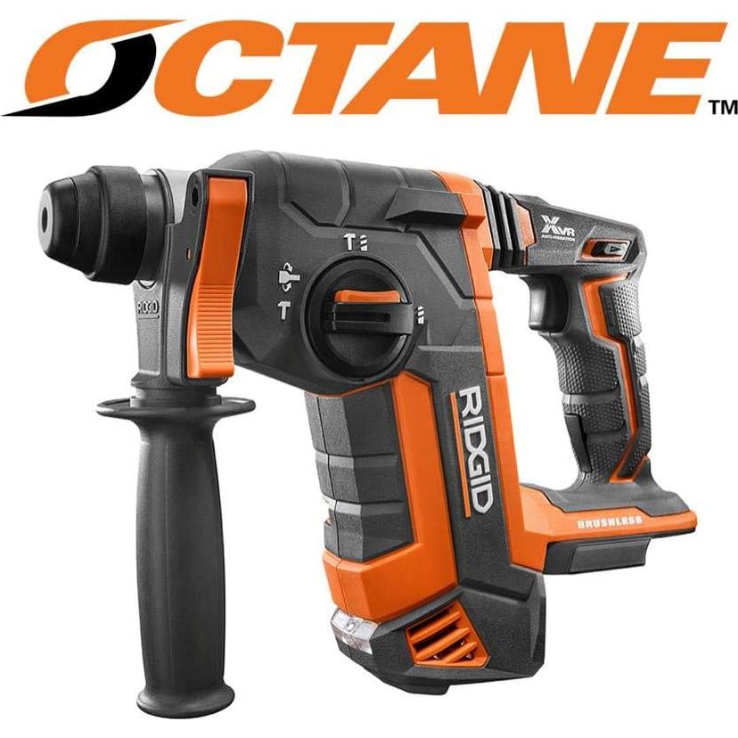 Martillo Rotativo Inalámbrico Rigid 18V SDS-Plus Sin Escobillas