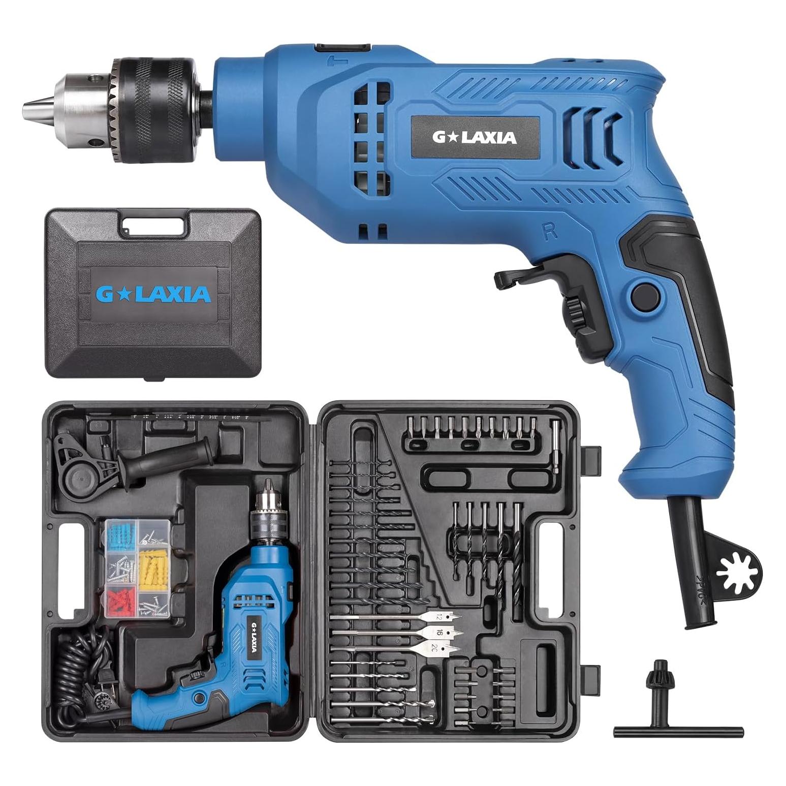 Martillo Perforador G LAXIA 4.5A 105pcs Accesorios 3000RPM