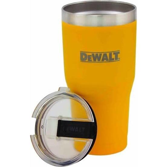Vaso Térmico DEWALT 887 ml Amarillo Aislado Doble Pared