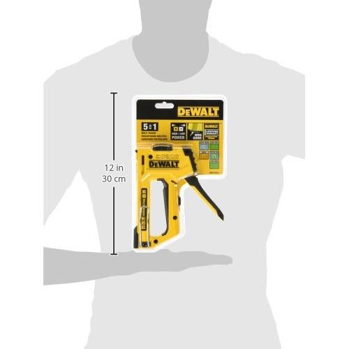 Grapadora Multiusos DEWALT DWHTTR510 5-en-1 Ligera