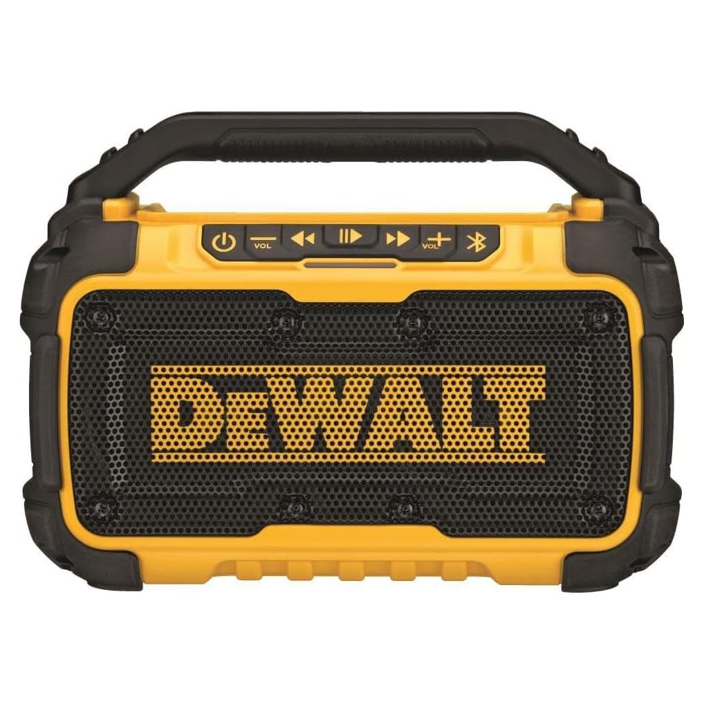 Altavoz Bluetooth DEWALT DCR010 20V Resistente para Trabajo